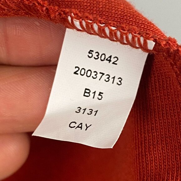 Duluth Trading Womens Longtail T Long Sleeve V Neck T Shirt Size 2XL Red - Picture 5 of 10